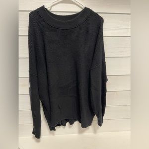 Aerie xl black sweater